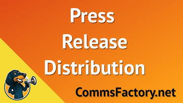 How does press release distribution work?