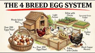 FREE Eggs for 10 Years - The 4 Breed Backyard Flock System