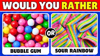 Would You Rather ...? SWEET Vs SOUR Junk Food Edition  Monsterpedia