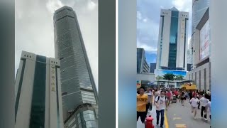 Cina, oscilla un grattacielo di 73 piani a Shenzhen: le persone fuggono dalla paura