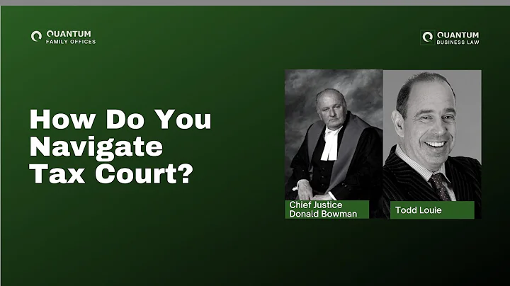 How do You Navigate Tax Court? - Chief Justice Don...