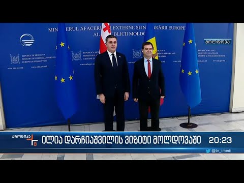 ილია დარჩიაშვილის ვიზიტი მოლდოვაში