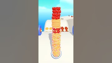 Pancake Run! Funny GamePlay!iOS/Android #Shorts