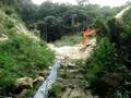 世界遺産石見銀山街道の破壊　島根県　大田市