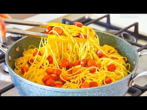 MACARRÃO COM SALSICHA ALMOÇO FÁCIL E RÁPIDO