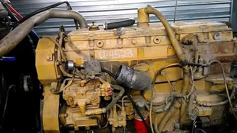 Used 1995 Caterpillar 3406E Engine Test Run 500-17480