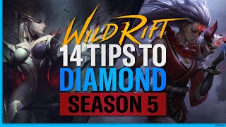 14 Tips To Reach Diamond | Season 5 | Rift Guides | Wild Rift screenshot 4