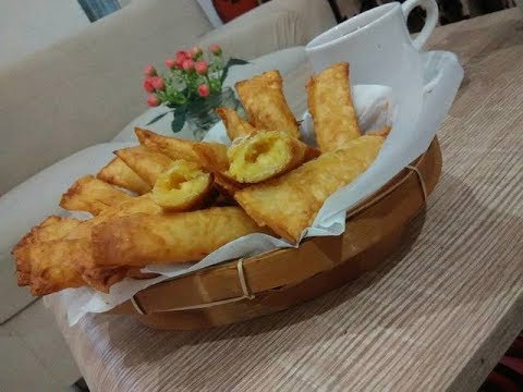 Resep Cara Membuat Pangsit Goreng  Tape Keju Simpel But 