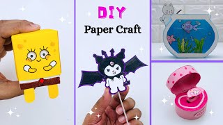 8 DIY Creative Paper Craft Ideas when You’re Bored | Easy craft ideas | miniature craft #craft #diy by World Of Art And Craft 531 views 13 days ago 9 minutes, 27 seconds