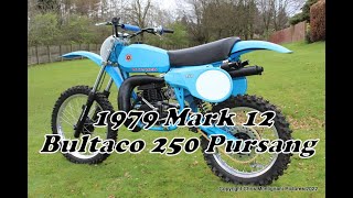Classic Dirt Bike TV "1979 Mark 12 250 Bultaco Pursang"