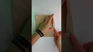 Как сделать коробочку из бумаги своими руками с помощью оригами #своимируками