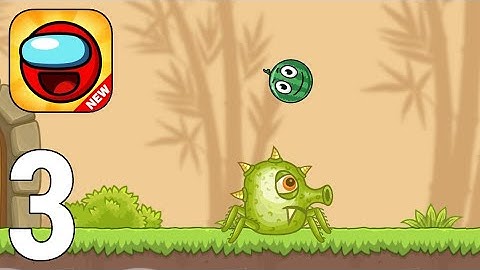 Red Ball ‪5 Gameplay Walkthrough Part 3 - Level Boss [iOS/Android Games]