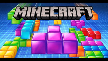 Tetris Animation in Minecraft (Stop Motion)