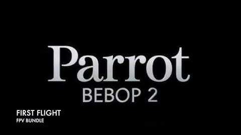 Parrot Bebop 2 First Flight