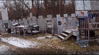 Behind the scenes- Building a Paintball and Airsoft field