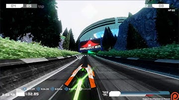 BallisticNG | 0.9 Zephyr Ridge scenery update