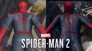 The Amazing Spider-Man 2 Intro reacreated in Marvel's Spider-Man 2
