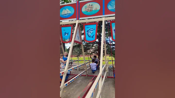 JJ On An Amusement Park Boat Swing. #family #familyvlog #familyvloggers - DayDayNews