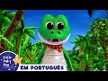 Canção do Crocodilo |  Canções para crianças | Little Baby Bum em Português