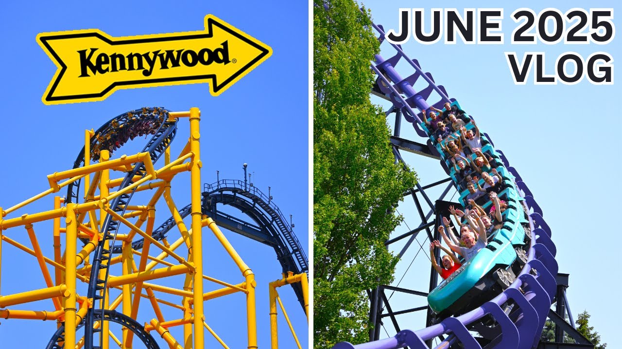 Kennywood Vlog June 2025 | FIRST EVER VISIT!