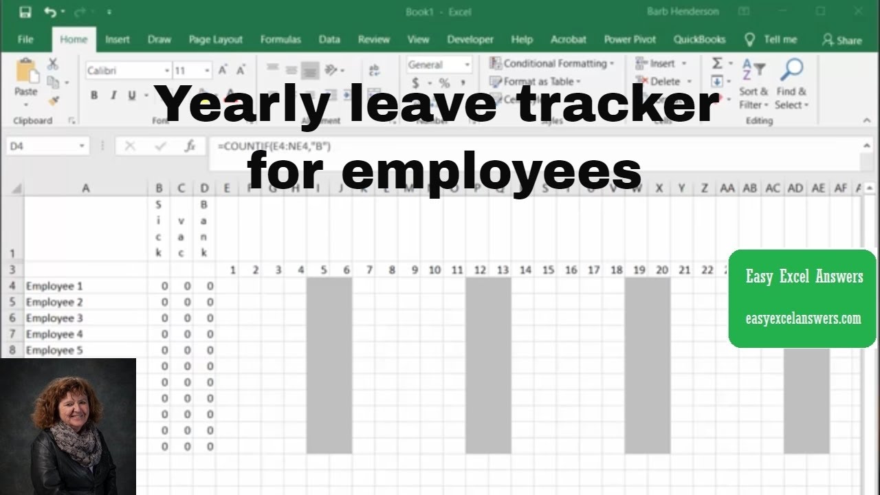 Leave Tracker Excel Template 2018 from i.ytimg.com