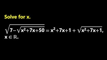 A Nice Radical Equation | Using A Simpler Approach.