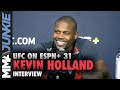 Kevin Holland accuses Trevin Giles of intentional fainting | UFC on ESPN+ 31 interview