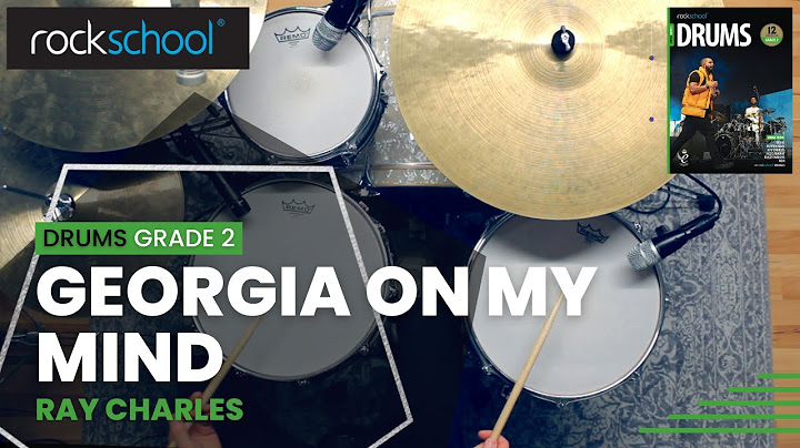Georgia on My Mind Drums version - Drums performance video thumbnail