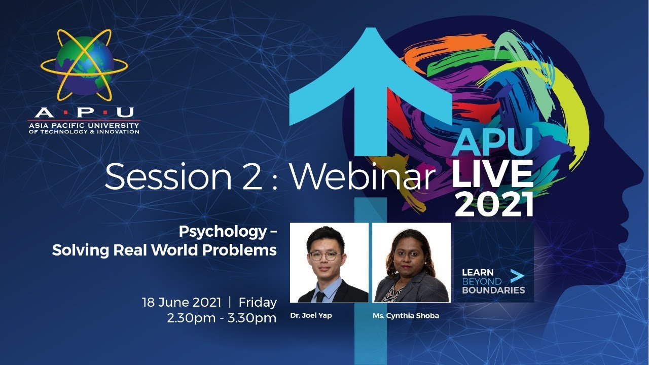 Webinar - Psychology - Solving Real World Problems - YouTube