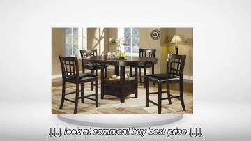 5pc Counter Height Dining Table and Stools Set Top Reviews