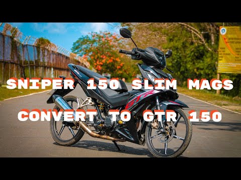 honda gtr150 slim mags installation / Malaysian concept