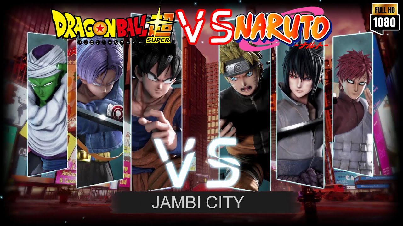 Full Battle Goku Vs Naruto Siapa Yang Lebih Kuat Jump Force Youtube