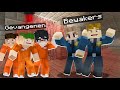 20 GEVANGENEN VS 2 BEWAKERS - Minecraft Prison Break