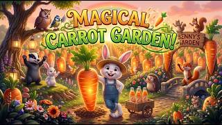 Full 🐰 Magical Carrot Garden | Benny's Amazing Adventure 🥕 | Bedtime Story for Kids | Animated Fairy Tale News