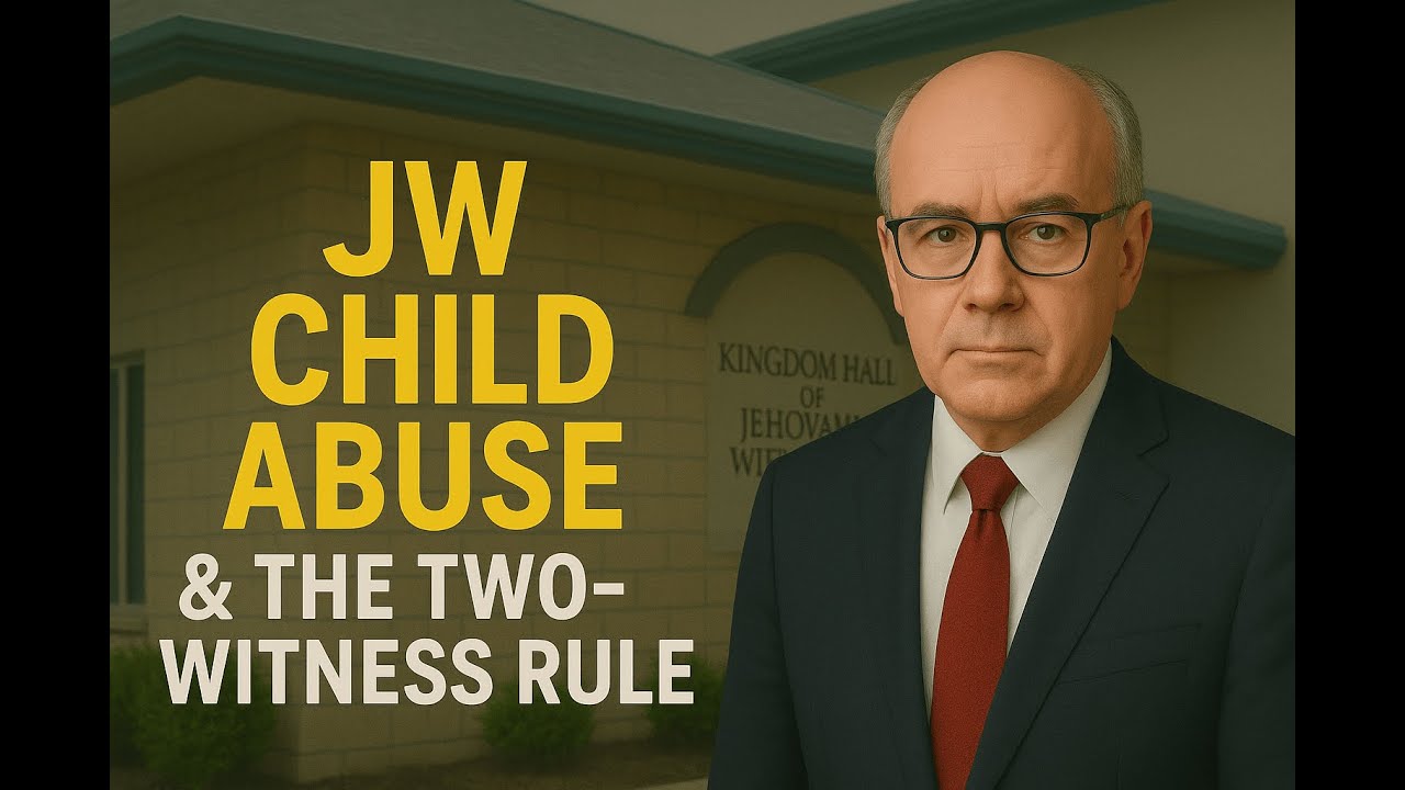 Jehovah's Witnesses & Child Abuse: Is the Two-Witness Rule Failing Victims? (Geoffrey Jackson ARC)