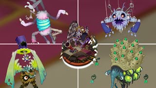 Minor Paironormal Carnival - All Monsters and Full Song (My Singing Monsters)