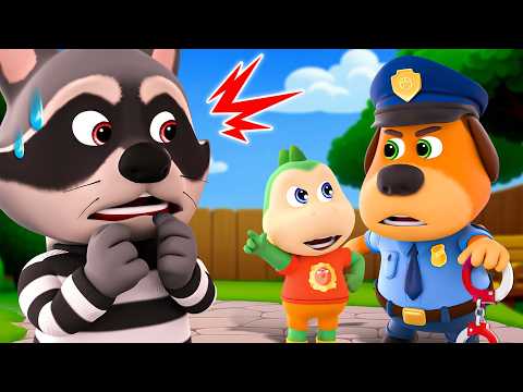 Watch out for the thief! 🚨 Officer Woof chases the thief 👮 Fun Cartoons For Kids