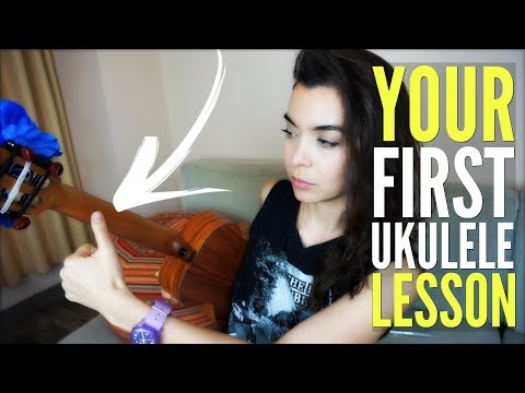Your FIRST Ukulele Lesson Ukulele Beginner Lesson By A Music Teacher