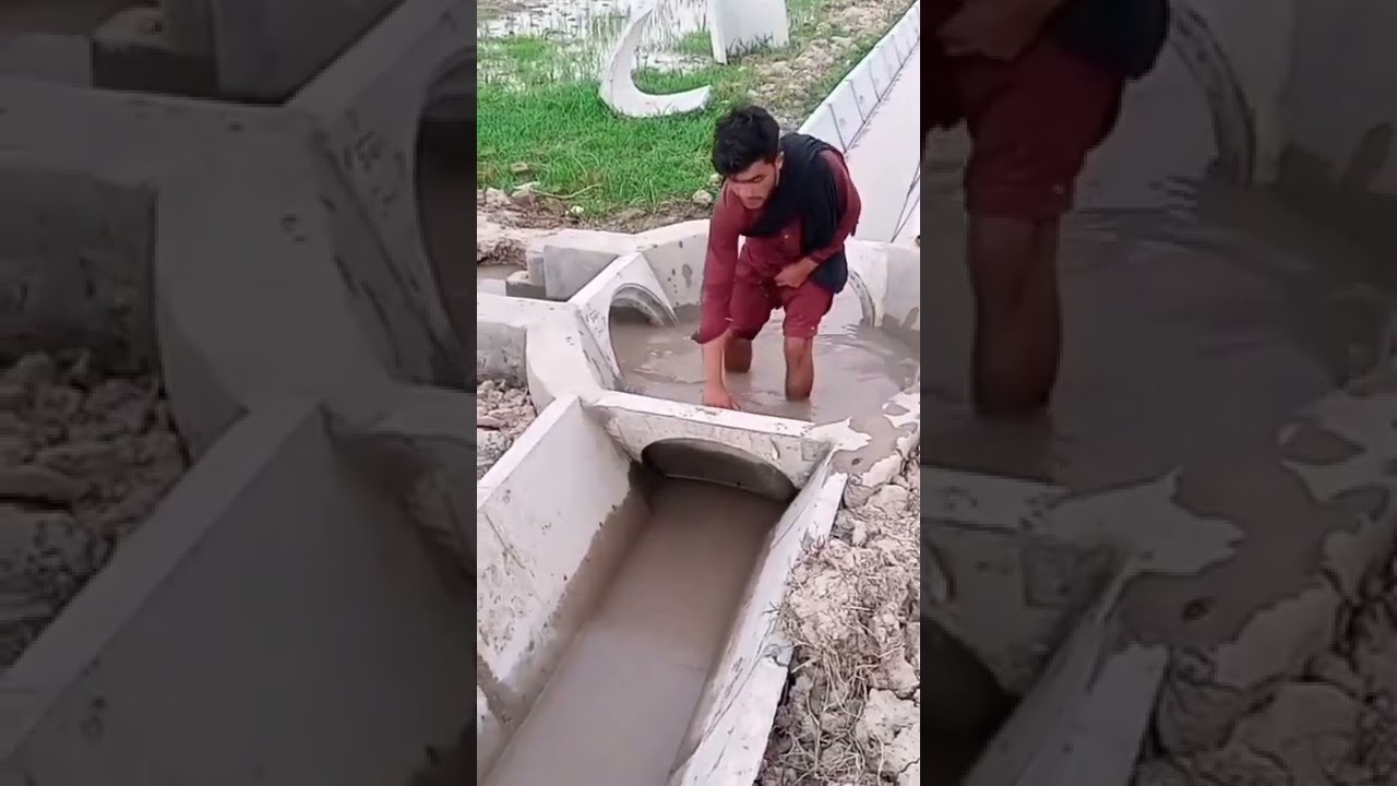 Pakistan canal system for agriculture purposes.