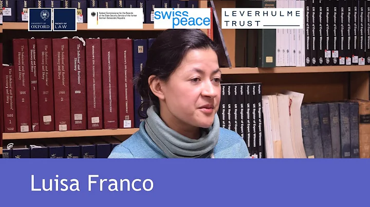 Luisa Franco on the work of the Centro Nacional de...