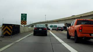 Interstate 610 outer loop ramp to Southwest Freeway (Interstate 69) southbound