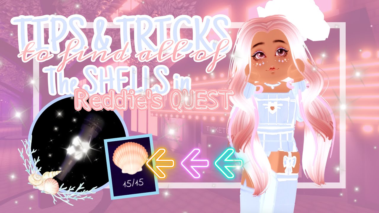 Tips And Tricks To Complete The Seashell Quest Reddie Roblox Royale High Updates And Quests Youtube - roblox royale high tips