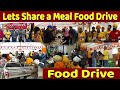 Lets Share a Meal ਵੱਲੋ ਕਰਵਾਈ ਗਈ Food Drive || Guru Nanak Sikh Heritage, Monroe, NJ || Jus Punjabi