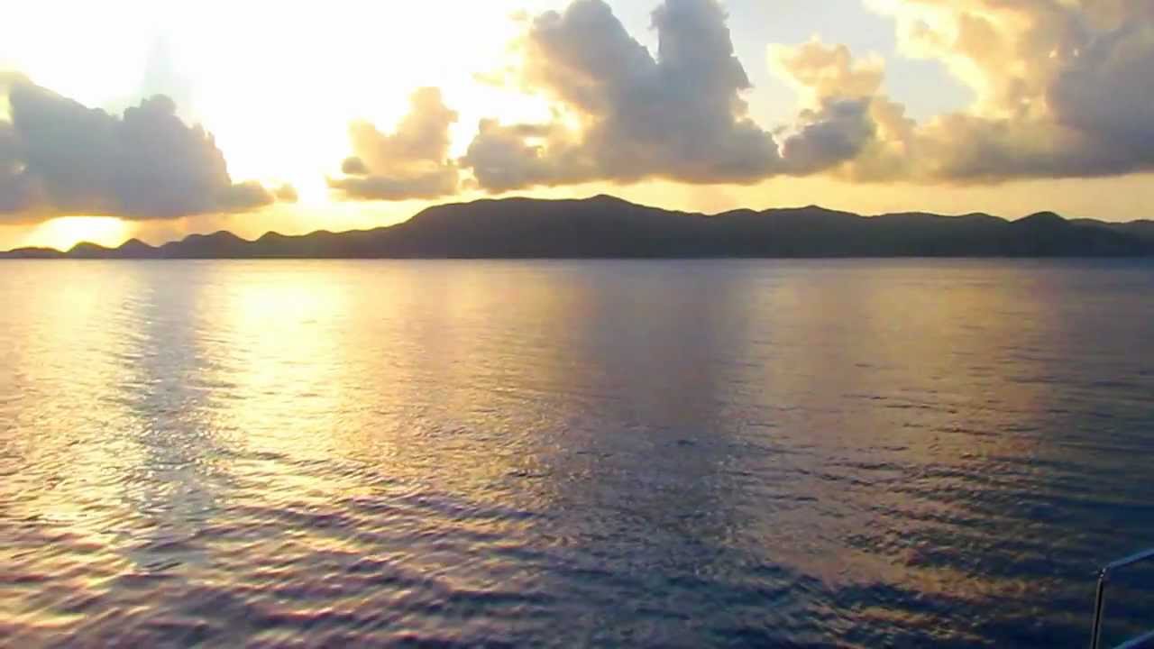 Sunset at Little Harbour, Peter Island, British Virgin Islands