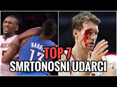 7 SMRTONOSNIH Udaraca u NBA Ligi