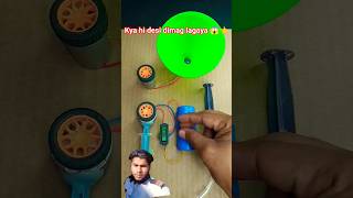 Powering Mini Horn with Hydraulic Power Generator#dcmotor#DIYProject#tech#schoolproject#shorts 👍👈