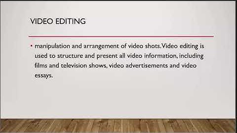 Multimedia Element: Video