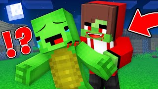 Why JJ Zombie Bite Mikey in Minecraft ?  Maizen