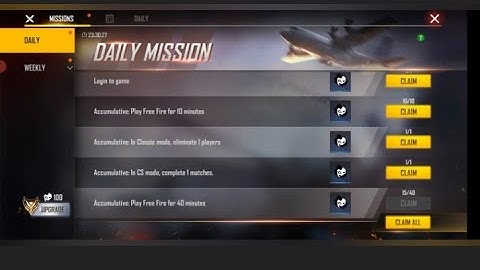 Accumulative: In Classic mode, eliminate 1 players ll free fire classic mode gameplay