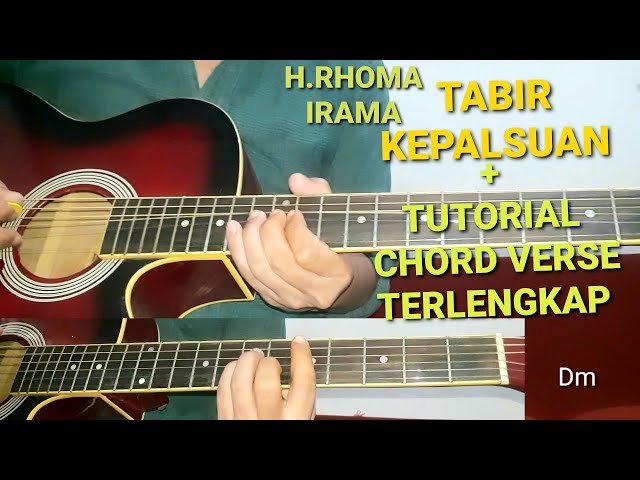 Chord melody lagu dangdut tabir kepalsuan cover by mas cutisna class=